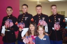 On a bright sunny Veterans Day a team of our staff and volunteers headed out to the Veterans Home in Chula Vista to serve up root beer floats and sincere gratitude to the men and women who have sacrificed so much for our country.